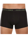 7PACK pánské boxerky Jack and Jones černé (12165587)