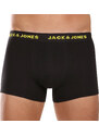7PACK pánské boxerky Jack and Jones černé (12165587)