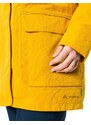 Dámský kabát VAUDE Wo Manukau Parka II Burnt yellow M