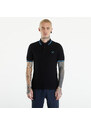 Pánské tričko FRED PERRY Twin Tipped Shirt Black/ Light Smoke /Runaway Bay Ocean