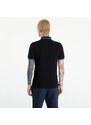 Pánské tričko FRED PERRY Twin Tipped Shirt Black/ Light Smoke /Runaway Bay Ocean