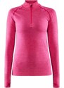 Dámské tričko Craft Core Dry Active Comfort Zip Pink