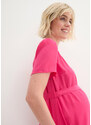 bonprix Těhotenská halenka s tkaničkou Pink