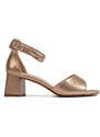 GOODIN Stylish women's gold sandals