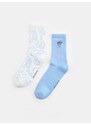 Sinsay - Sada 2 párů ponožek Stitch - vícebarevná