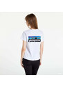 Dámské tričko Patagonia W´S P-6 Logo Responsibili T-Shirt White