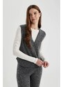 DEFACTO Regular Fit V-Neck Vest