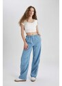 DEFACTO Jogger High Waist Ankle Length Parachute Jeans