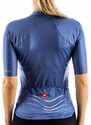 Dámský cyklistický dres Castelli Aero Pro W Jersey Agate Blue