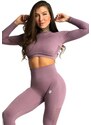 Gym Glamour Crop-Top wild rose S