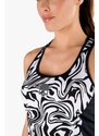 Dámské tílko Hydrogen Chrome Tech Tank Top Black/White M