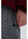 DEFACTO Oversize Fit Half Zipper Thick Fabric Sweatshirt