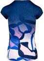 Dámské tričko BIDI BADU Bella 2.0 Tech V-Neck Tee Dark Blue/Rose M