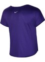 Dámské tričko Nike Swoosh Run Top SS fialové, XS