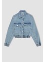 DEFACTO Bomber Jean Jacket