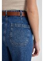 DEFACTO Culotte High Waist Ankle Length Wide Leg Jeans