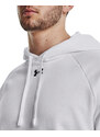 Pánská mikina Under Armour Rival Fleece Hoodie White