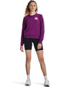 Dámská mikina Under Armour Rival Terry Graphic Crew Mystic Magenta