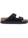 Pantofle Birkenstock BIRKENSTOCK X PAPILLIO Arizona Platform Flex dámské, černá barva, na platformě, 1026876