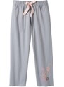 Blancheporte 3/4 pyžamové kalhoty s potiskem šedá 34/36