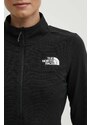 Sportovní tričko s dlouhým rukávem The North Face Sunriser černá barva, NF0A84LHJK31