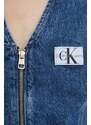 Džínové šaty Calvin Klein Jeans mini, J20J223431