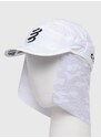 Kšiltovka Compressport Ice Cap Sun Shade bílá barva, vzorovaná, CU00076B