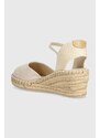 Espadrilky Gant Luliza béžová barva, na klínku, 28568614.G22