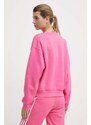 Mikina adidas dámská, růžová barva, hladká, IW1263