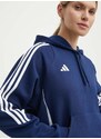 Tréninková mikina adidas Performance Tiro 24 tmavomodrá barva, s kapucí, s aplikací, IR7507