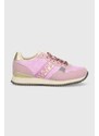 Sneakers boty Napapijri ASTRA růžová barva, NP0A4I74.P81