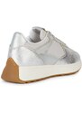 Sneakers boty Geox D AMABEL A stříbrná barva, D45MDA 0BVFU C0898