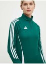 Tréninková mikina adidas Performance Tiro 24 zelená barva, s aplikací, IR9385