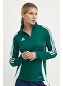 Tréninková mikina adidas Performance Tiro 24 zelená barva, s aplikací, IR9385