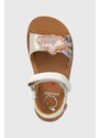 Dětské kožené sandály Shoo Pom GOA MULTI bílá barva