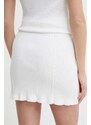 Sukně Calvin Klein Jeans bílá barva, mini, J20J223281