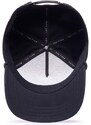 Bavlněná baseballová čepice Goorin Bros King černá barva, s aplikací, 101-1323