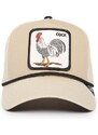 Bavlněná baseballová čepice Goorin Bros Rooster béžová barva, s aplikací, 101-1258
