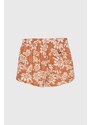 Dětské kraťasy Vans AMSTONE PULL ON SHORT GR oranžová barva, vzorované