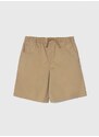 Dětské kraťasy Vans RANGE ELASTIC WAIST SHORT II BOYS hnědá barva, nastavitelný pas