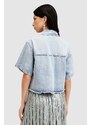 Džínová bunda AllSaints TOVE SS DENIM SHIRT dámská, W114PA