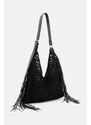Kabelka AllSaints SABINE SHOULDER BAG černá barva, W080XA