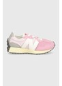 Dětské sneakers boty New Balance PH327RK růžová barva