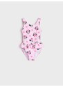 Sinsay - Jednodílné plavky Minnie Mouse - pastelová růžová