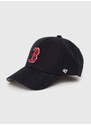 Dětská baseballová čepice 47brand MLB Boston Red Sox tmavomodrá barva, s aplikací, BMVP02WBV