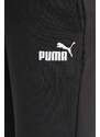 Tepláky Puma černá barva, hladké, 678745