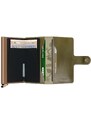Kožená peněženka Secrid zelená barva, MSt-Olive