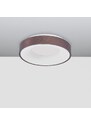 Hnědé stropní LED světlo Nova Luce Rando Thin 38 cm