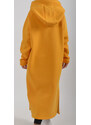 Enjoy Style Žluté mikinové šaty ES2039