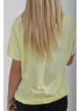 Enjoy Style Žluté tričko ES2096